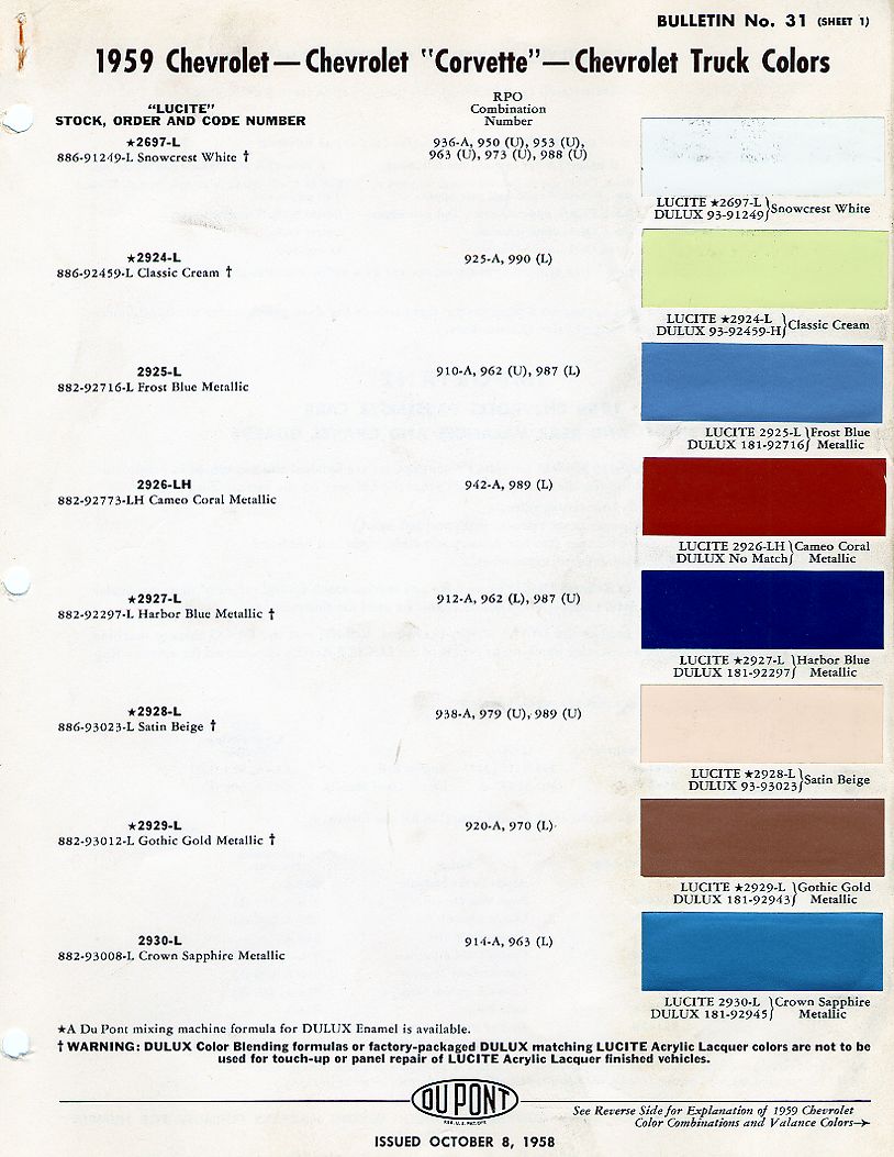 111959DupontB31S1 1959, sheet 1